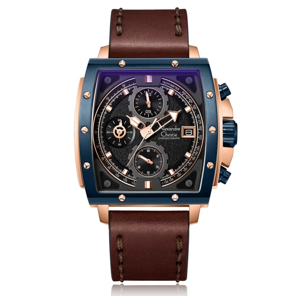 6376MCLURBA Men's Chronograph Quartz Watch 44mm