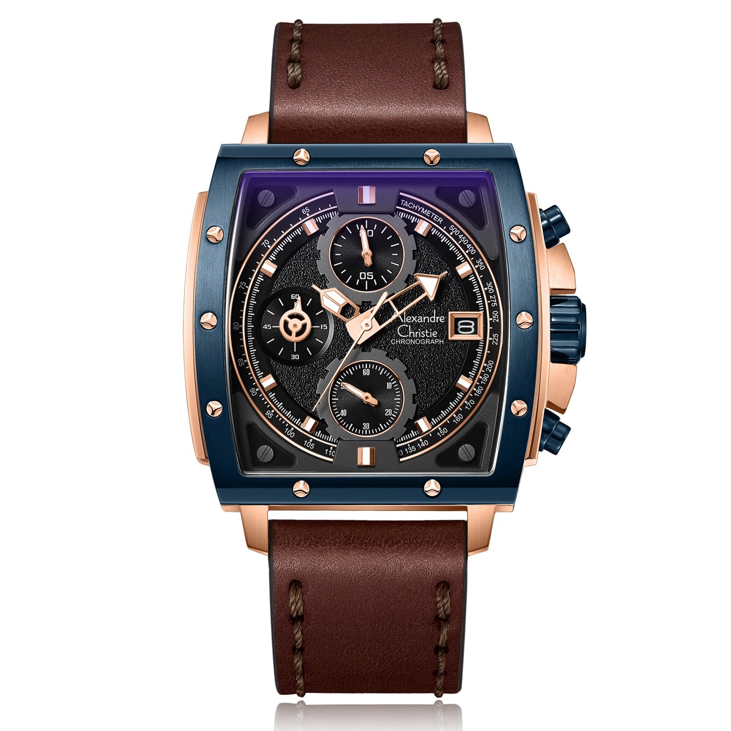 6376MCLURBA Men's Chronograph Quartz Watch 44mm