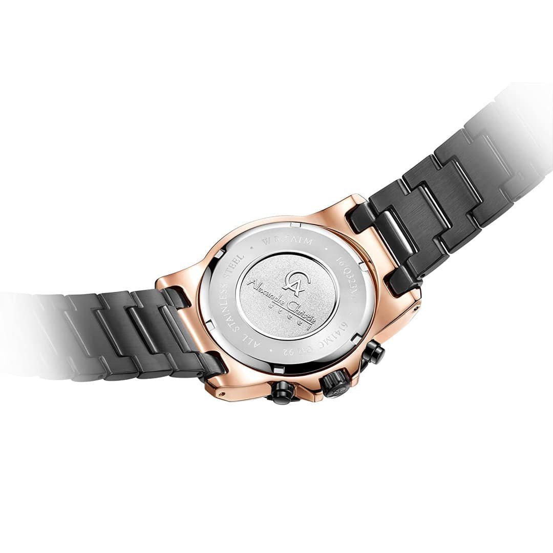 6141MCBBRBA Men's Chronograph Quartz Watch 44mm - Image 4