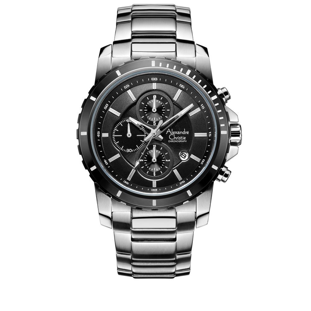 6141MCBTBBA Men's Chronograph Quartz Watch 44mm