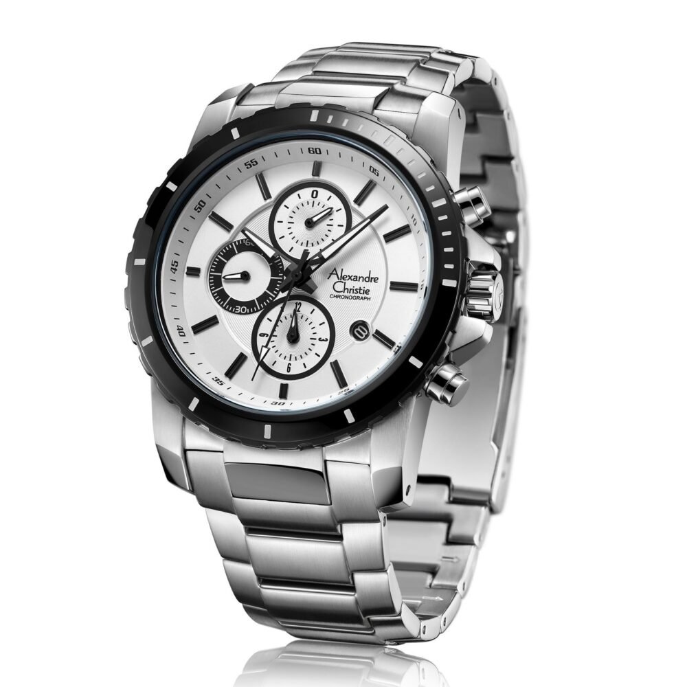 6141MCBTBSL Men's Chronograph Quartz Watch 44mm