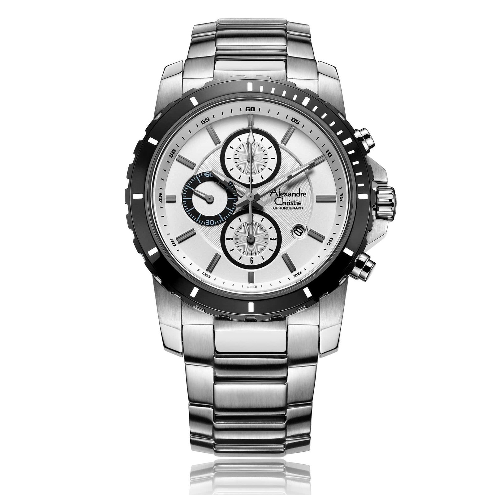 6141MCBTBSL Men's Chronograph Quartz Watch 44mm - Image 2