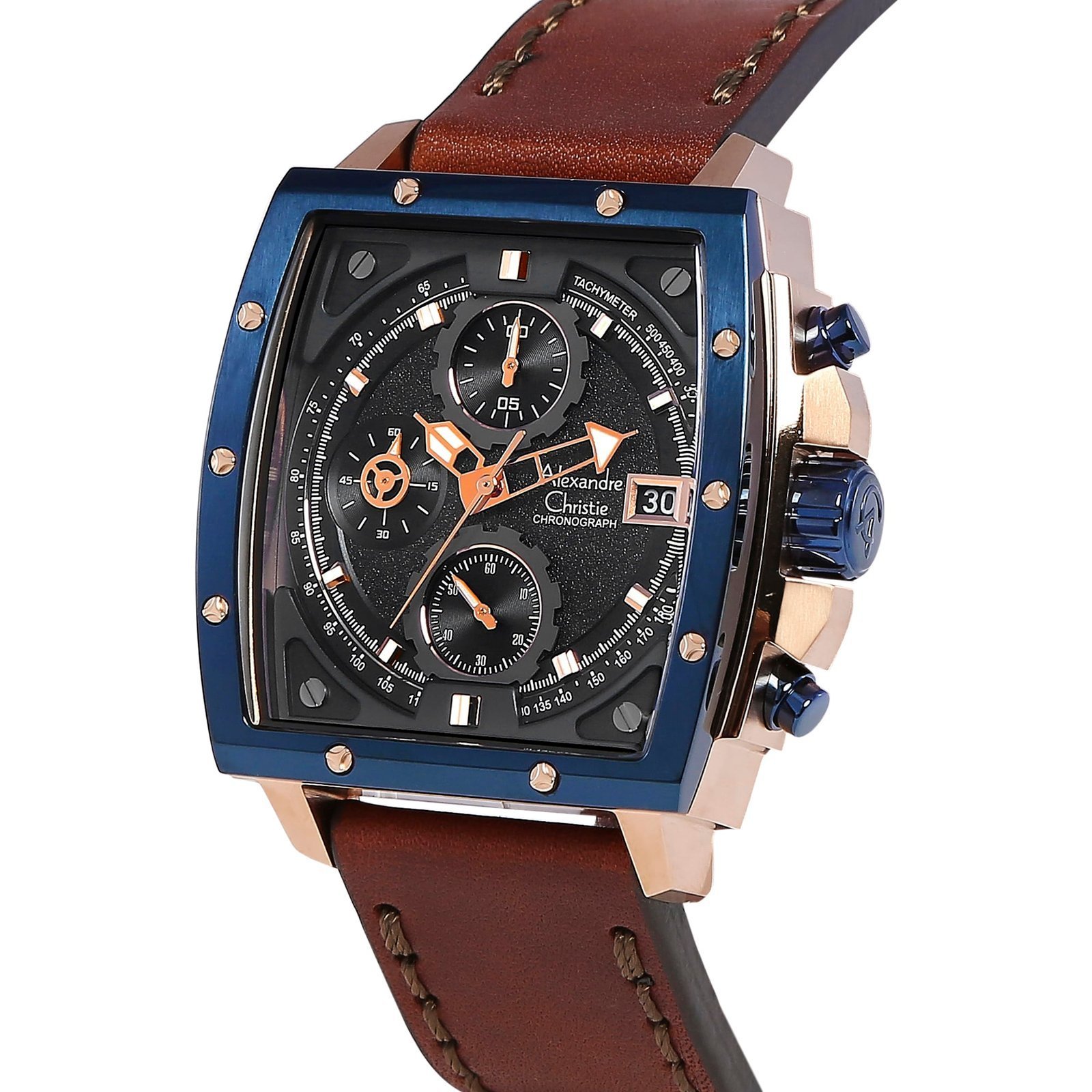 6376MCLURBA Men's Chronograph Quartz Watch 44mm - Image 2