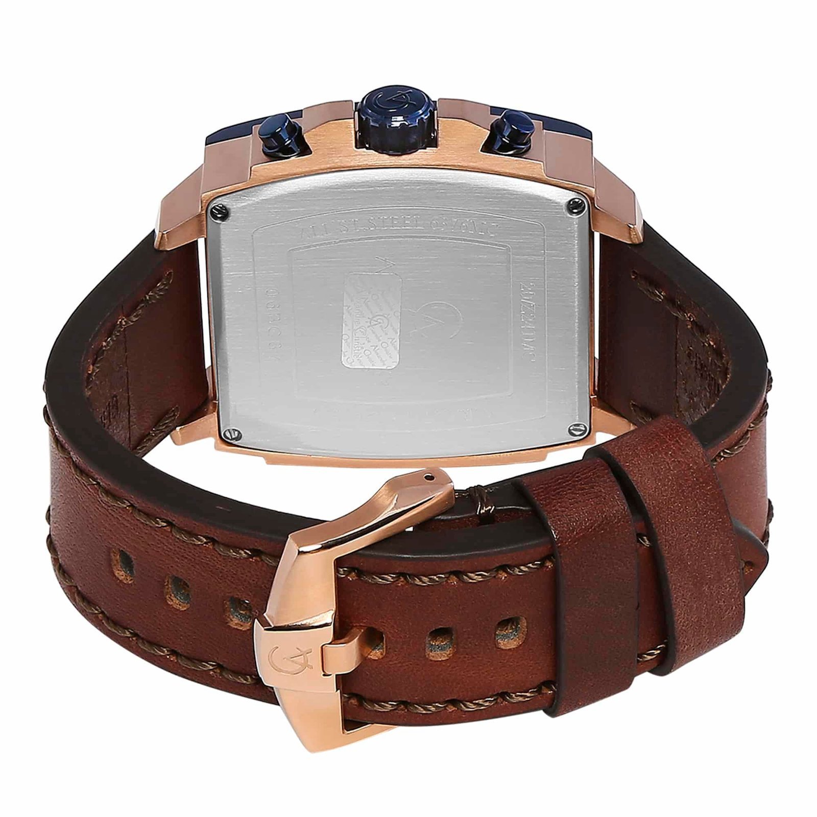 6376MCLURBA Men's Chronograph Quartz Watch 44mm - Image 4