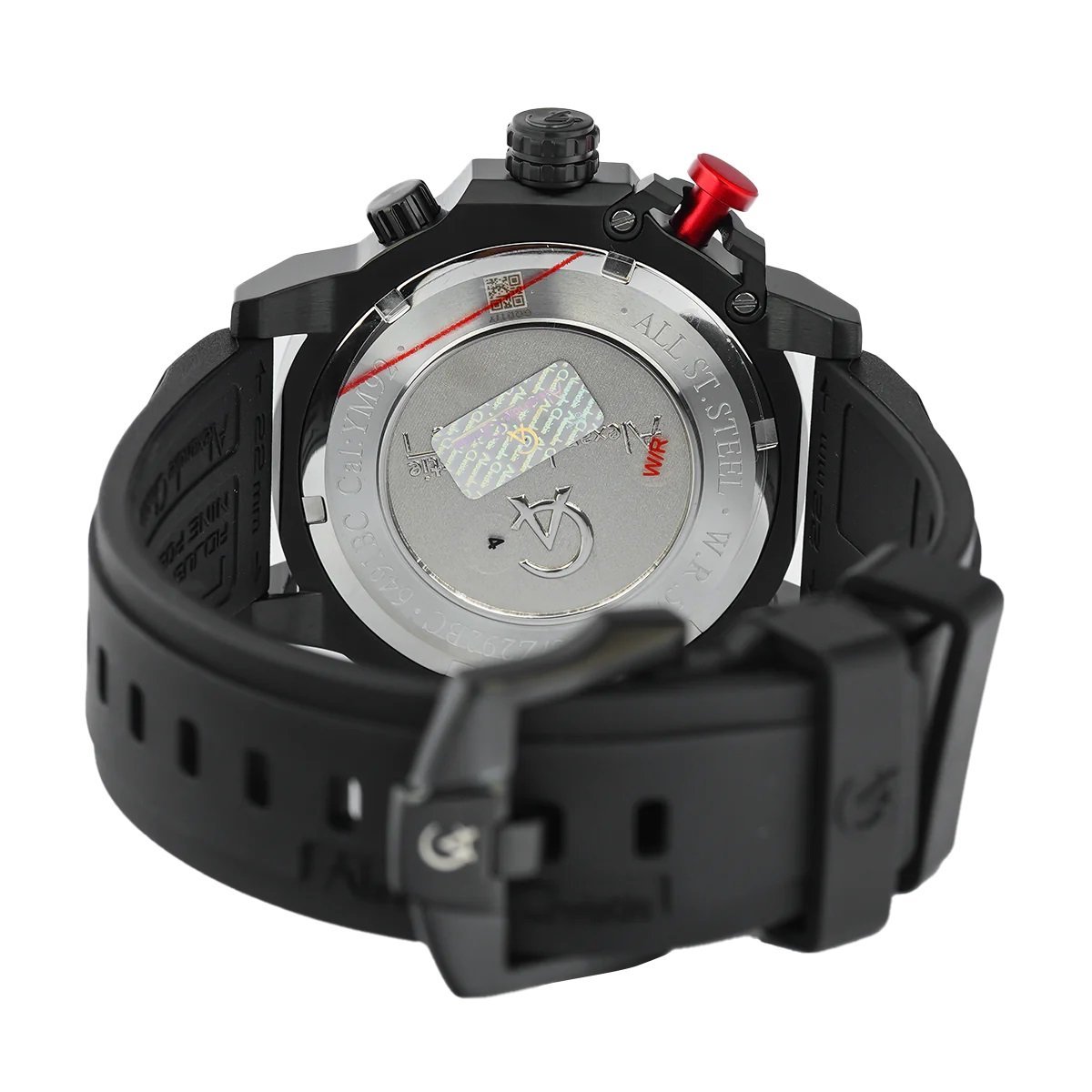 6491BCRIPBARE Men's Chronograph Quartz Watch 45mm - Image 3