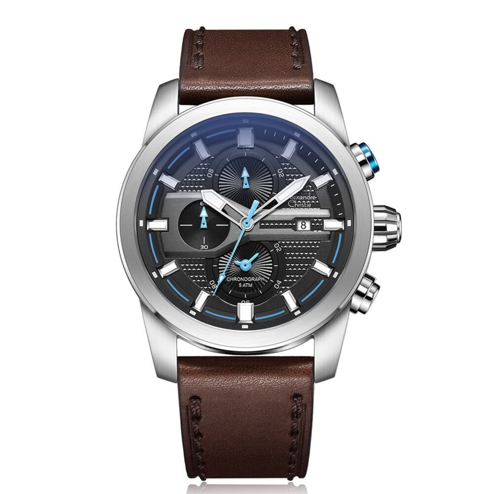 6562MCLSSBABU Men's Chronograph Quartz Watch 45mm