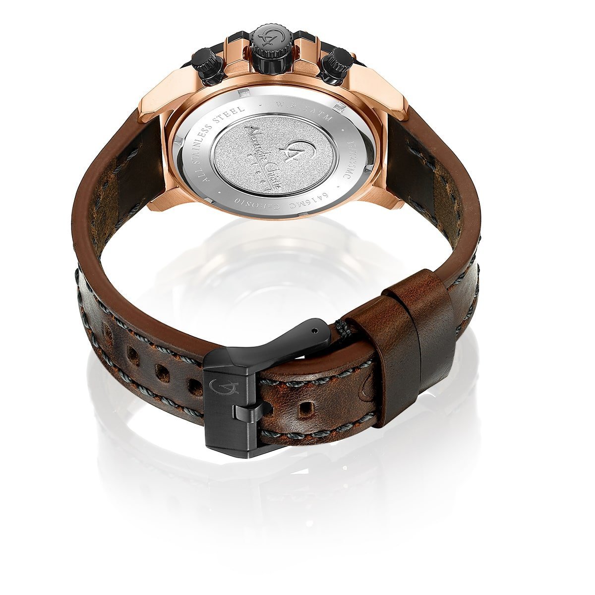 6564MCLBRBA Men's Chronograph Quartz Watch 46mm - Image 4