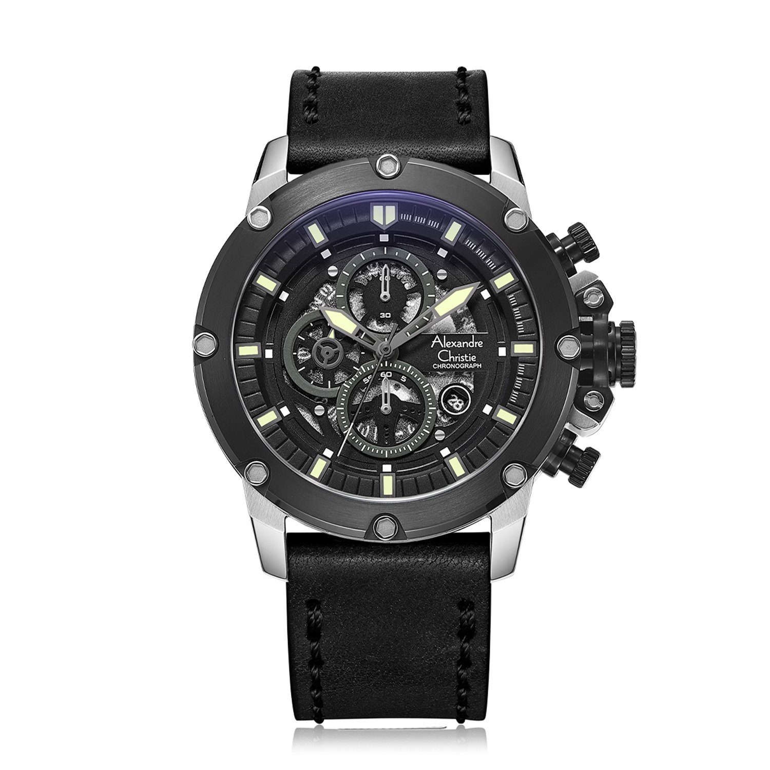 6564MCLTBBA Men's Chronograph Quartz Watch 46mm