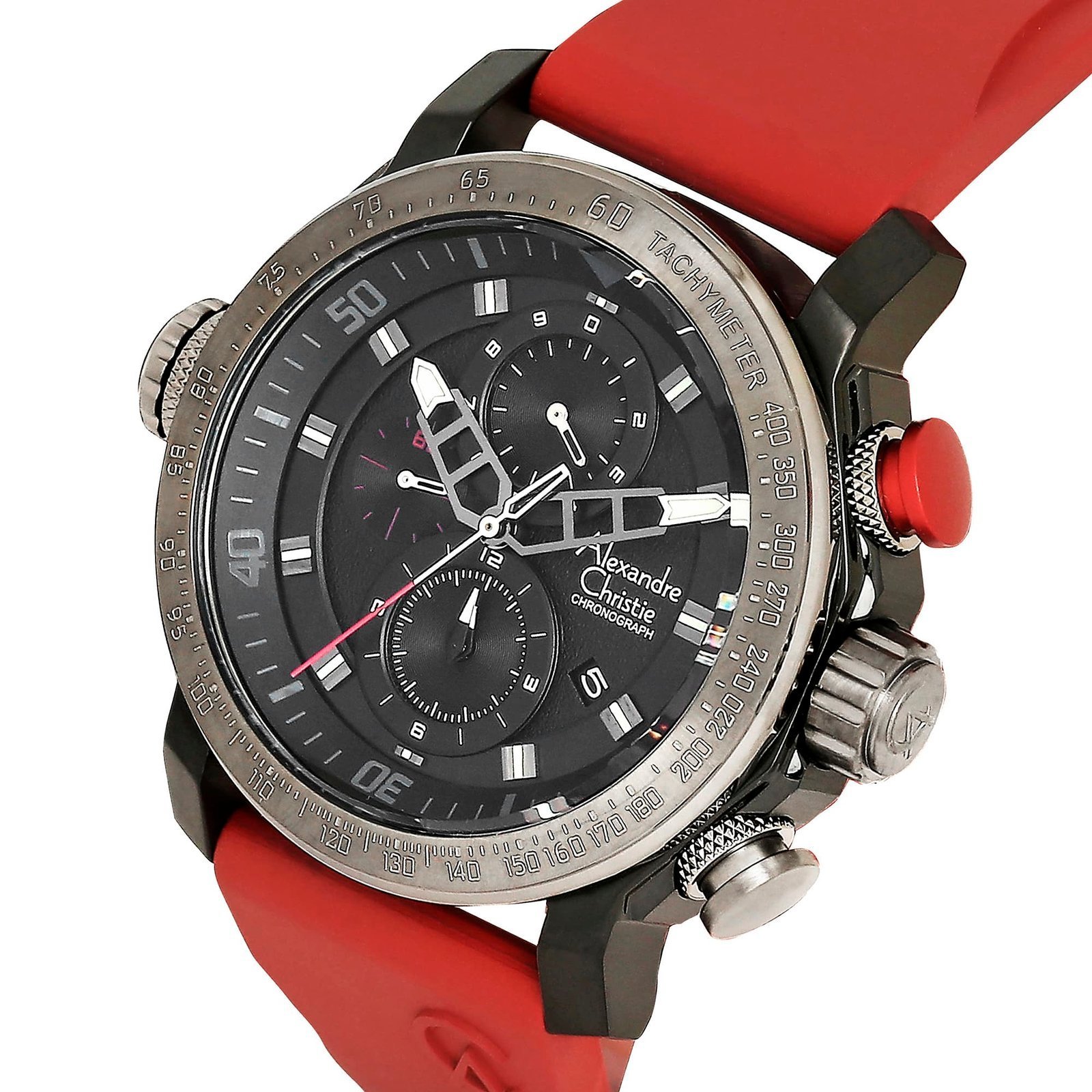 6565MCREPBARE Men's Chronograph Quartz Watch 45mm - Image 2