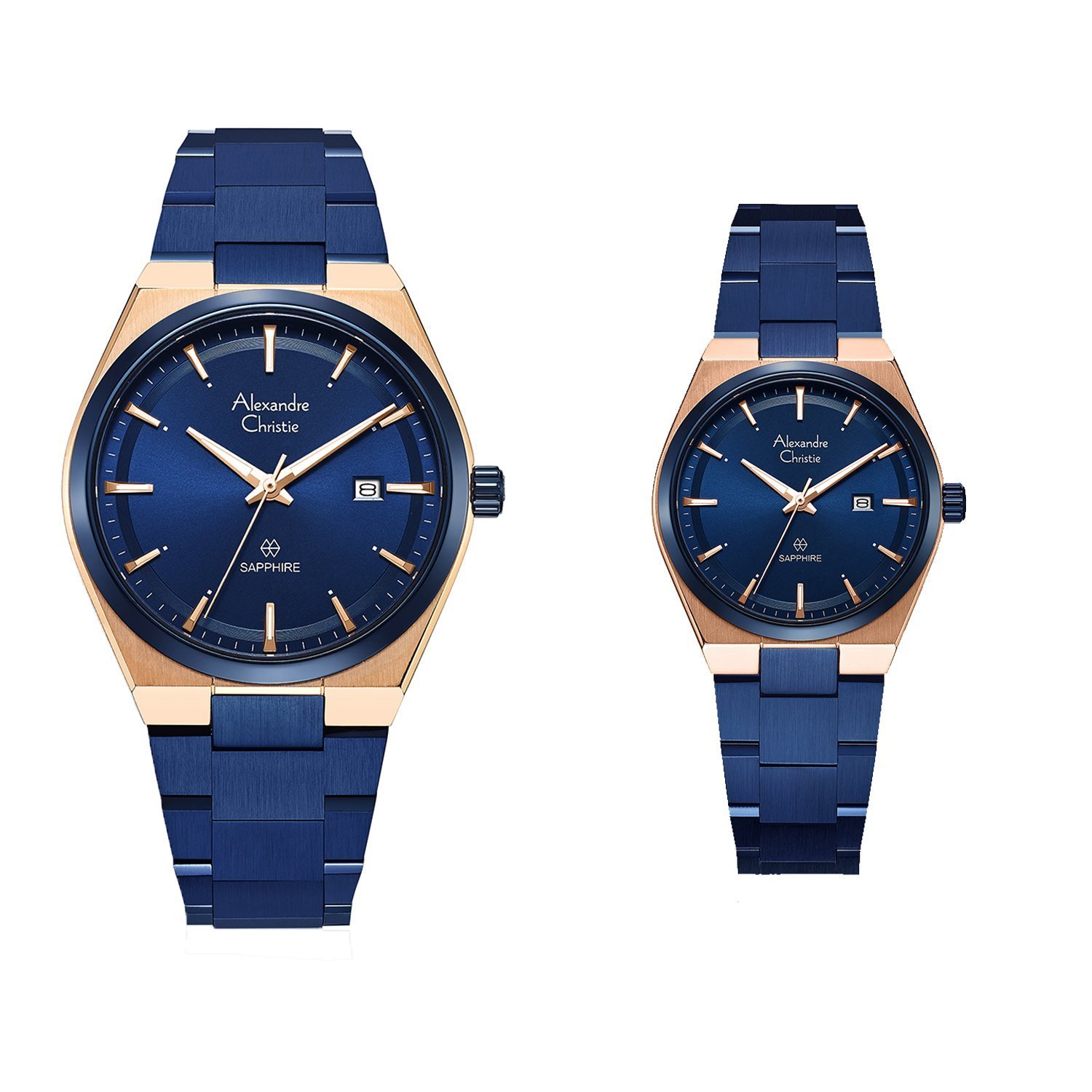 8697MDLDBURBU Couple Classic watch 39+32 mm