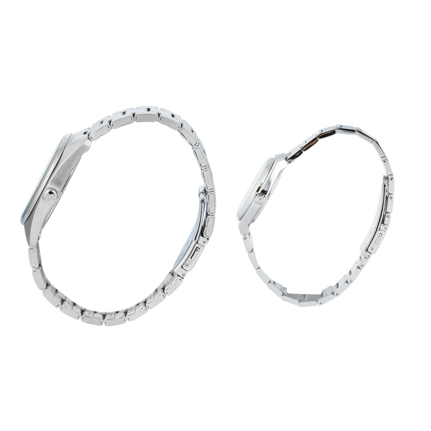 8697MDLDSSOR Couple's Classic Quartz Watch 39+32mm - Image 2