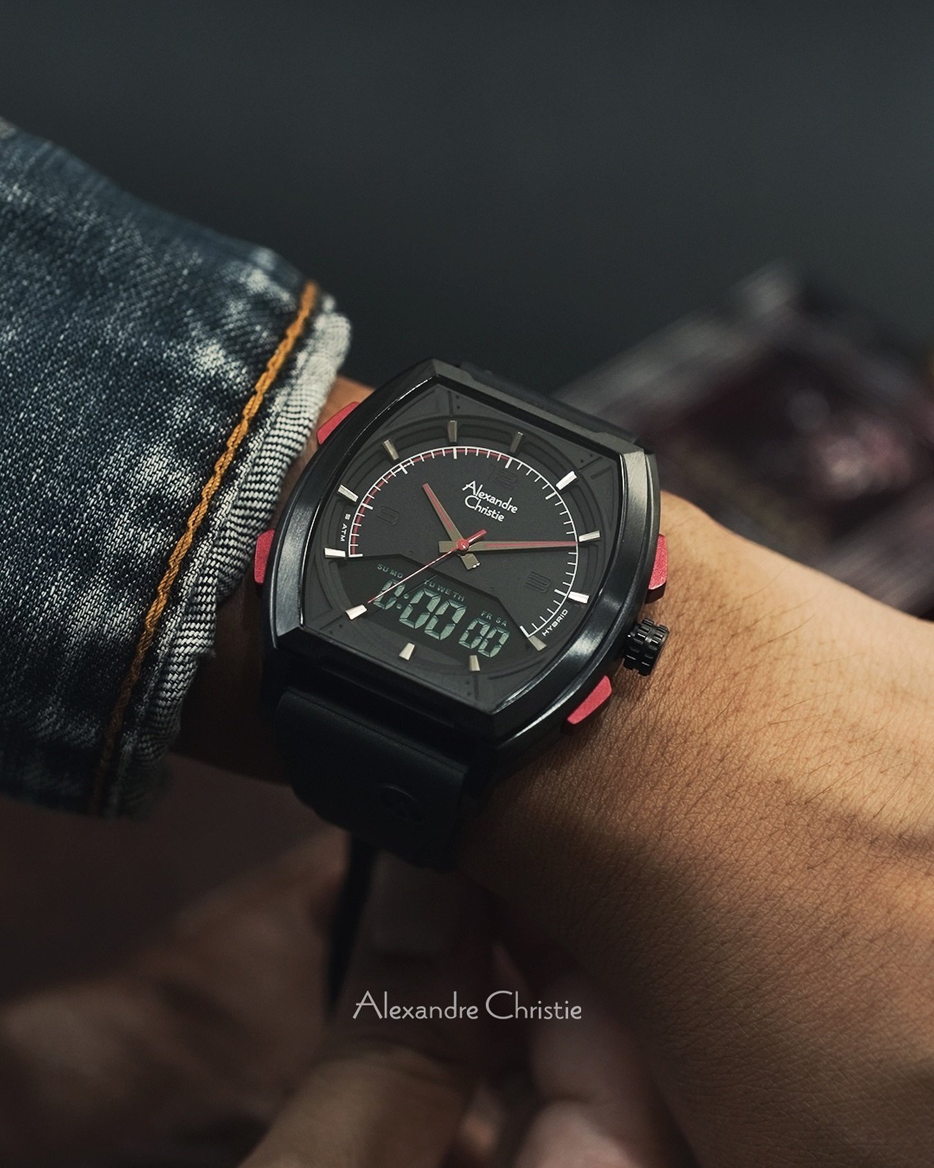 9390MHRIPBARE Men's Analog-Digital Quartz Watch 43mm - Image 4