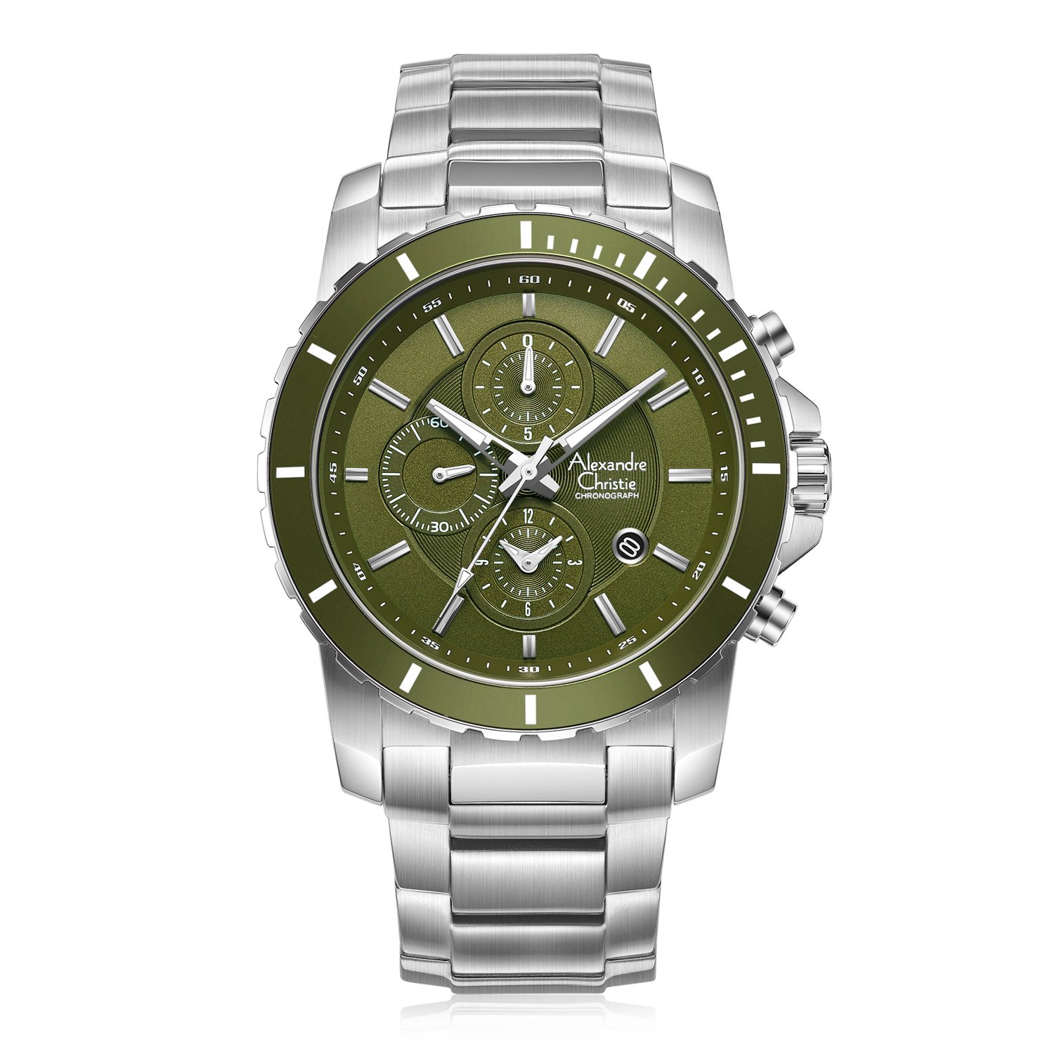 6141MCBSSGN Men's Chronograph Quartz Watch 44 mm