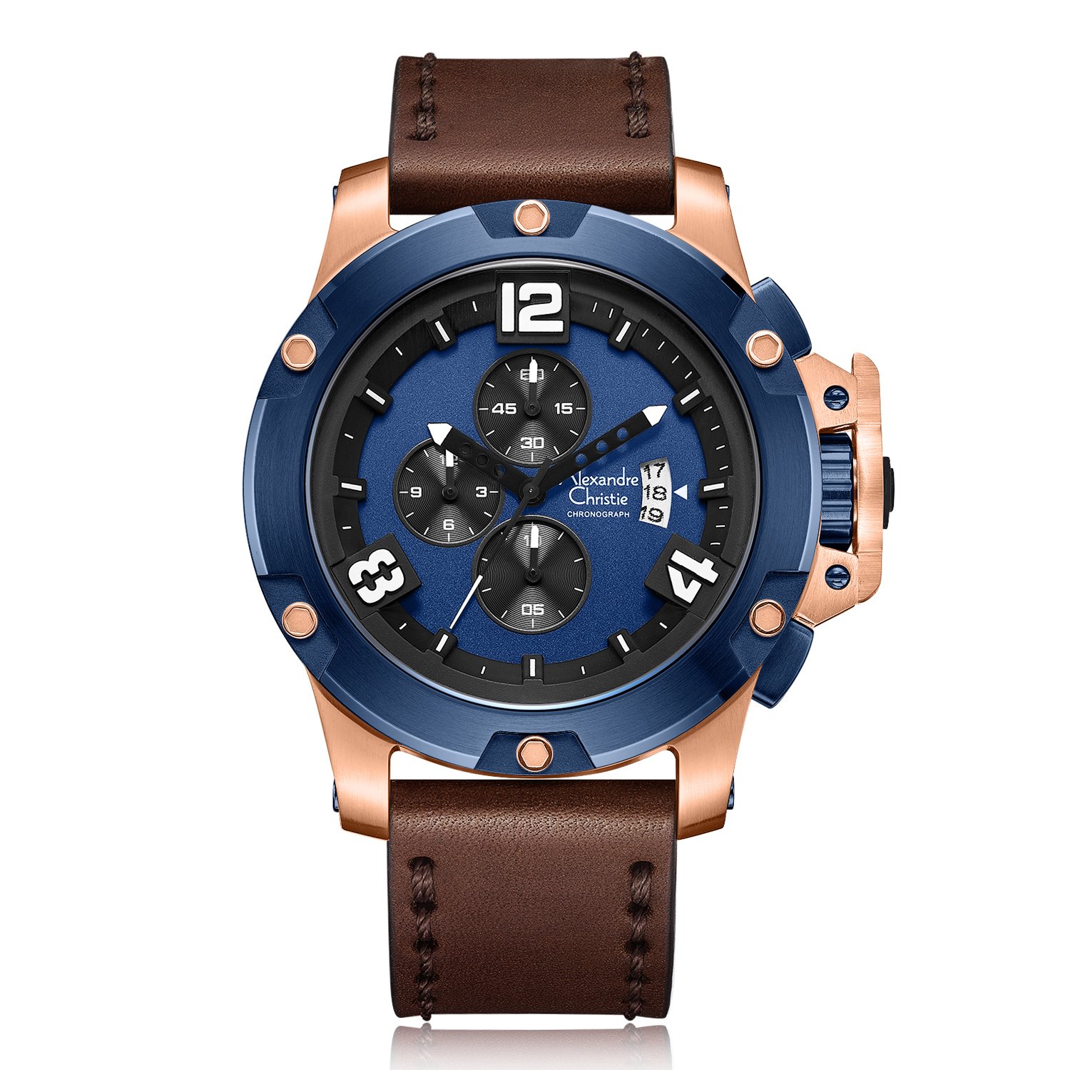 6295MCLURBU Men's Chronograph Quartz Watch 46 mm