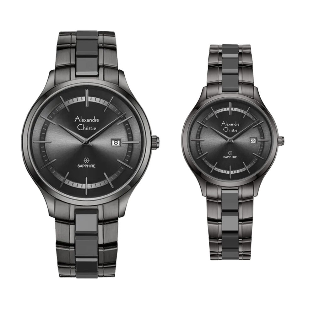 8707MDLDIGDG Couple's Classic Quartz Watch