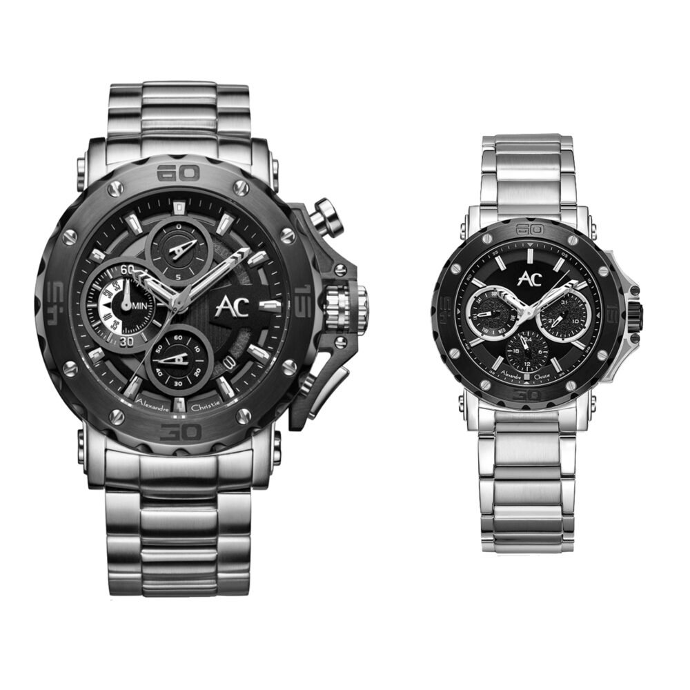 9205MCBFTBBA Couple's Multi-Function Quartz Watch