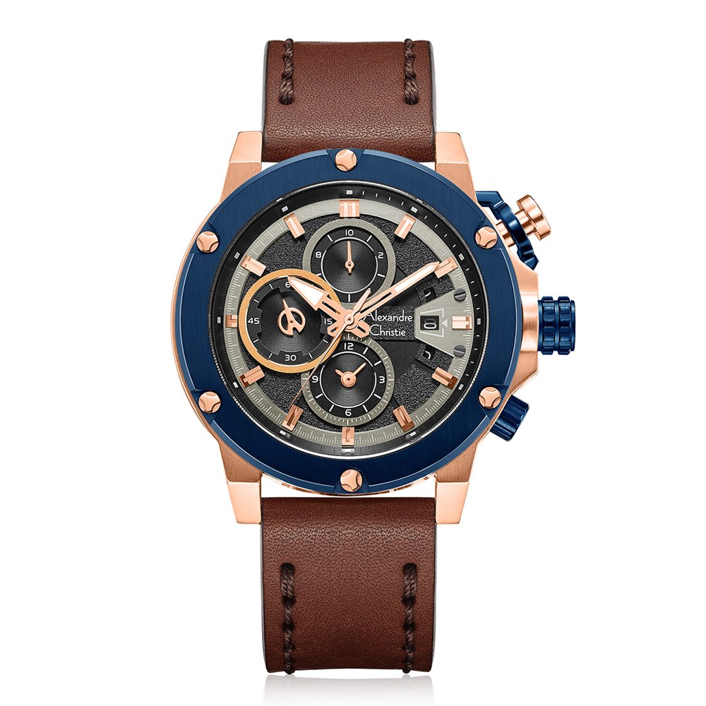 6491GCLURBA Men's Chronograph Quartz Watch 45mm