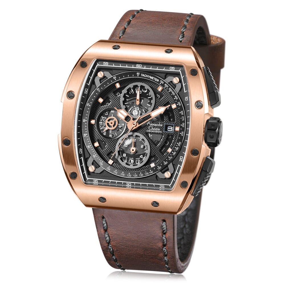 6411MCLBRBA Men's Chronograph Quartz Watch 45mm