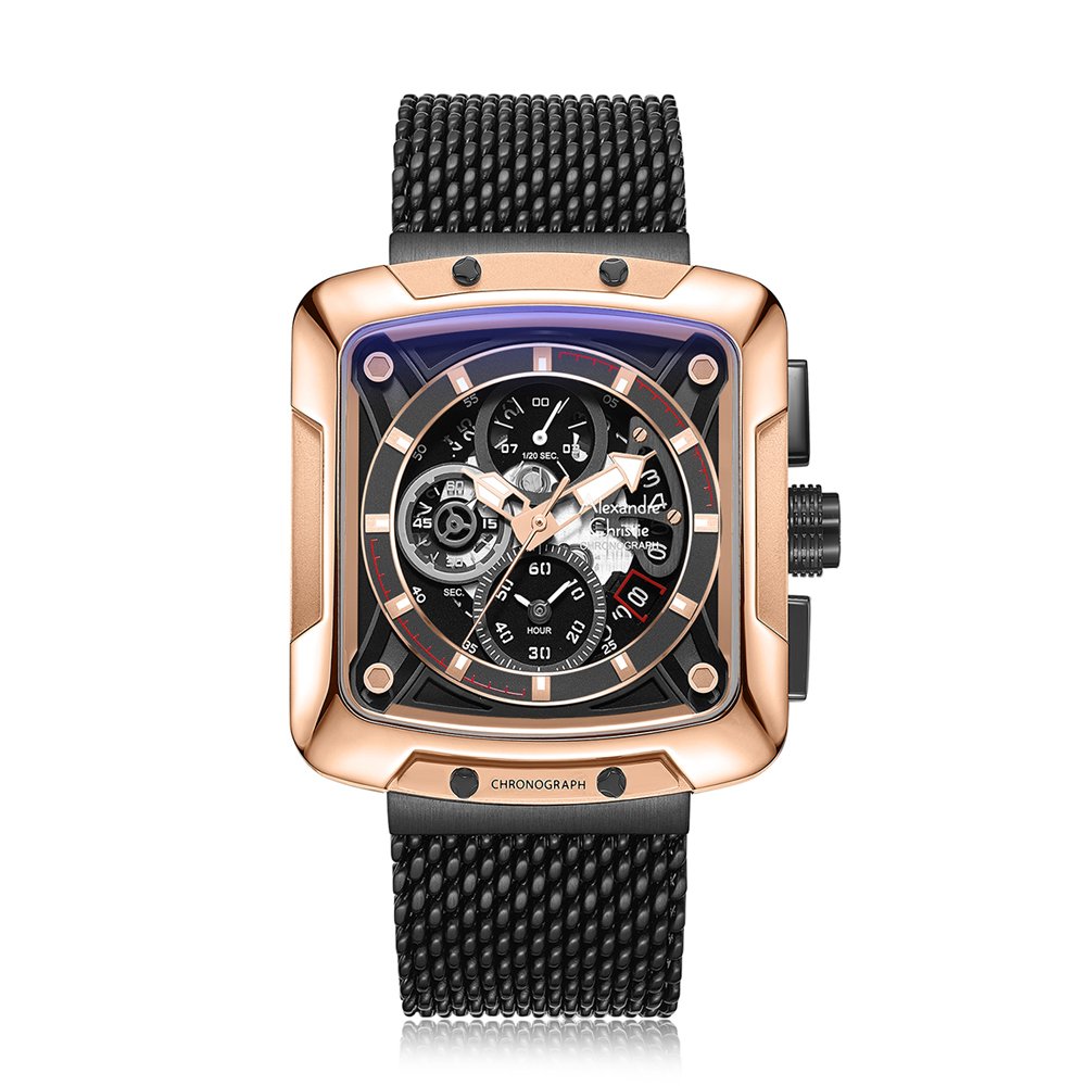 3030GCBBRBA Men's Chronograph Quartz Watch 42mm