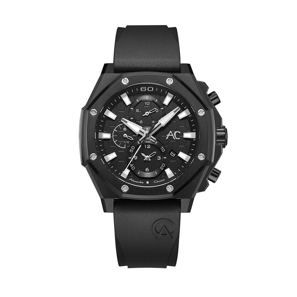 9601GCREPBA Men Chronograph Quartz Watch 45mm