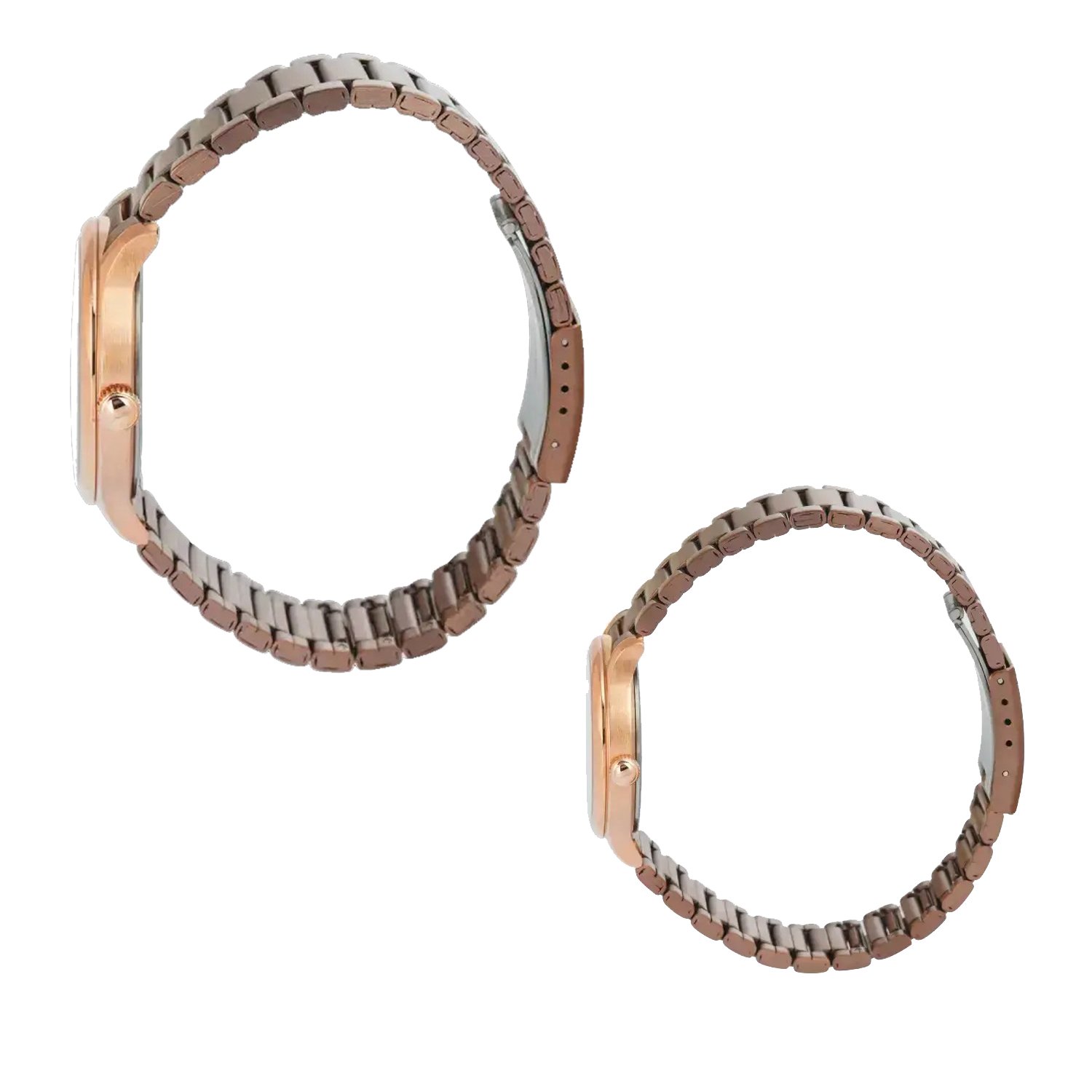 1042MDLDFROBO Couple's Classic Quartz Watch 32+40mm - Image 2