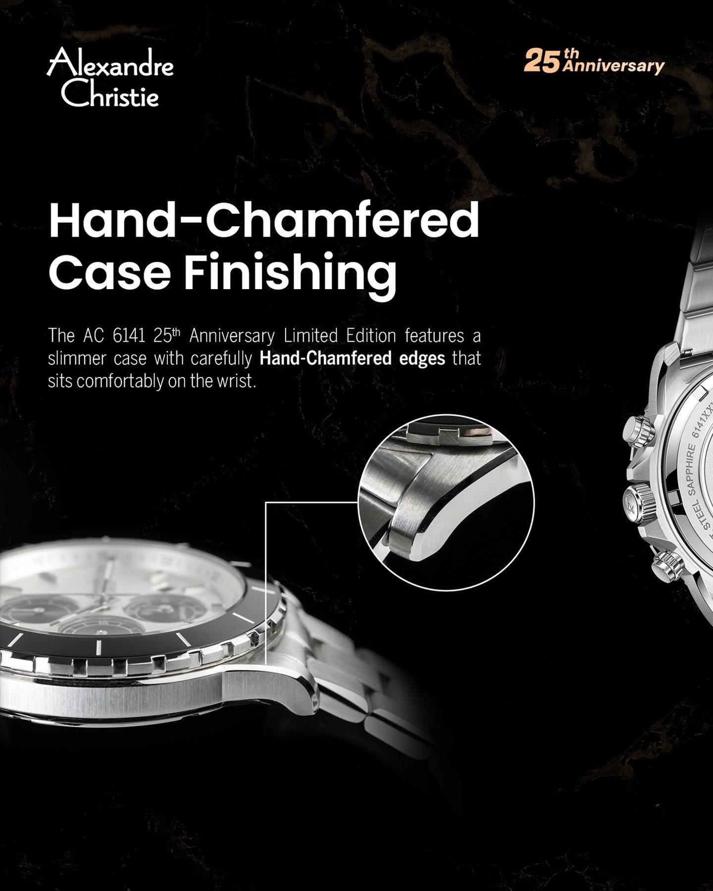 6141XXVMRGBA 25th Anniversary Limited Edition Men's Chronograph Watch 42mm - Image 2